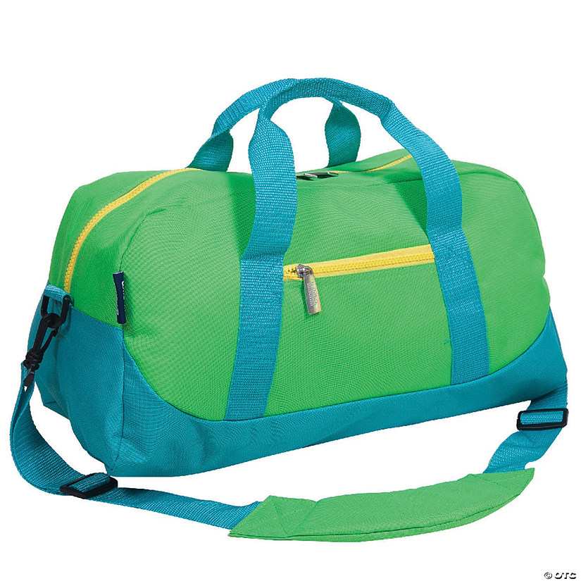 Wildkin Monster Green Overnighter Duffel Bag Image