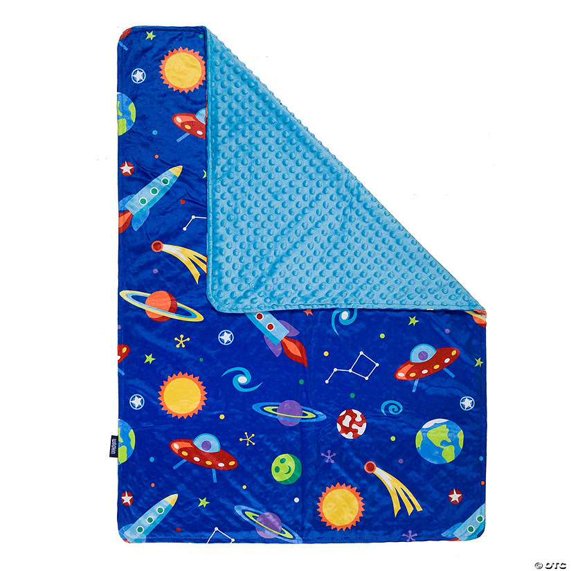 Wildkin Out of this World Plush Baby Blanket Image