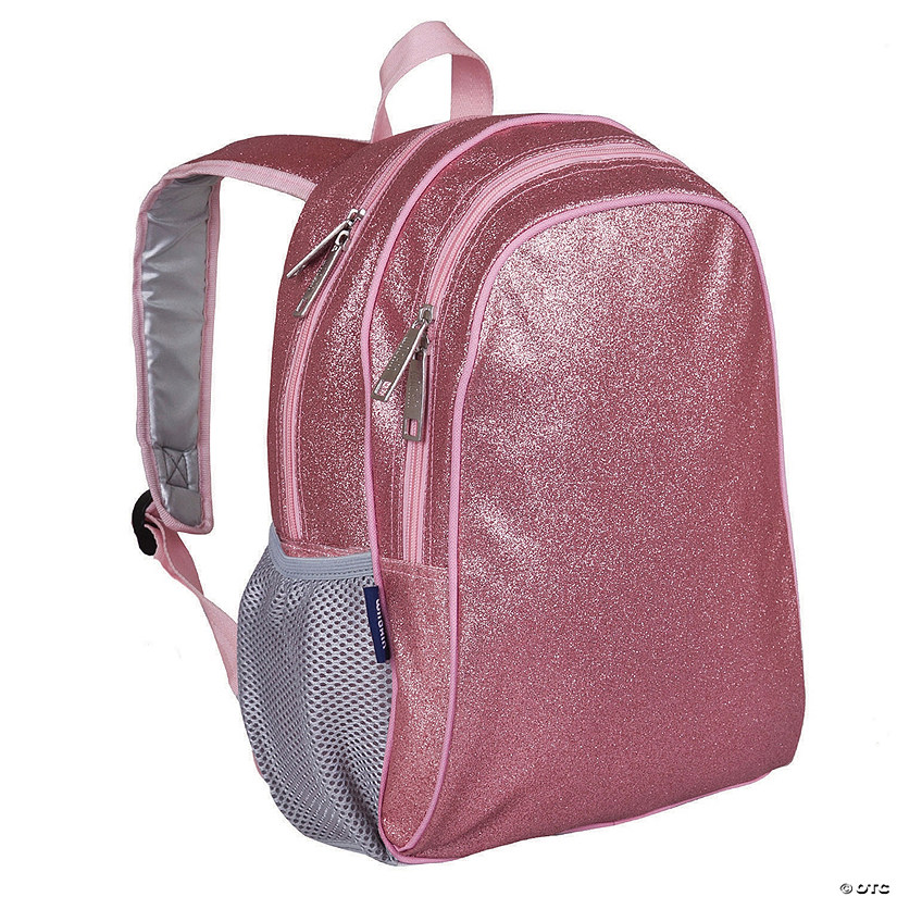 Wildkin Pink Glitter 15 Inch Backpack Image