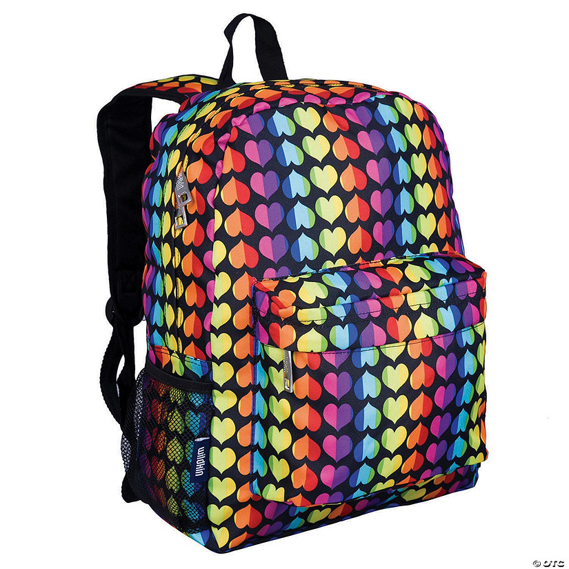 Wildkin Rainbow Hearts 16 Inch Backpack Image
