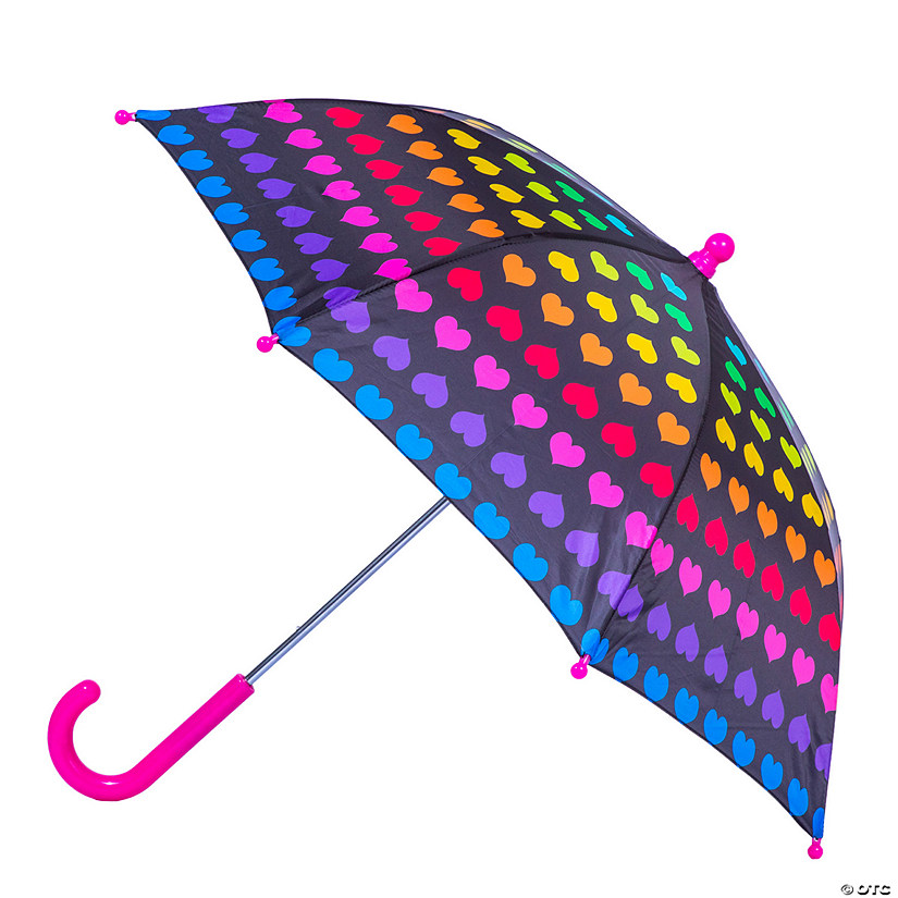 Wildkin Rainbow Hearts Umbrella Image