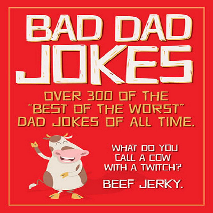 Willow Creek Press Book Bad Dad Jokes Image