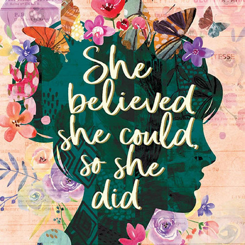 Willow Creek Press Book She Believed She Could, So She Did Image