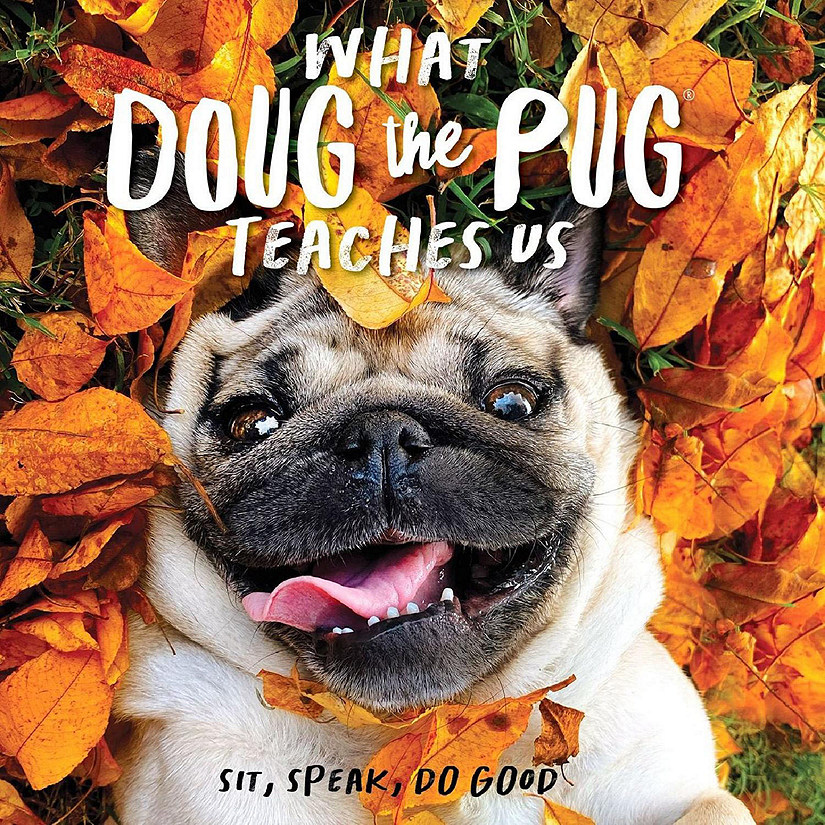 Willow Creek Press Book What Doug the Pug&#174; Teaches Us: Sit, Speak, Do Good Image