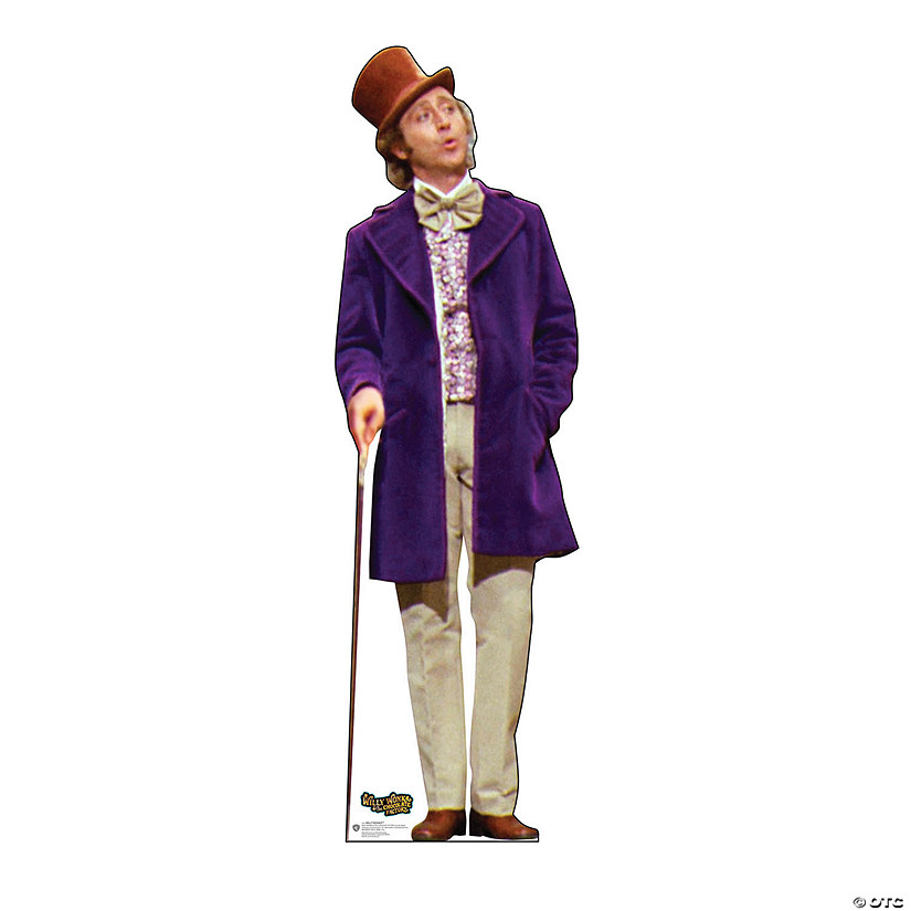 Willy Wonka Life-Size Cardboard Stand-Up Image