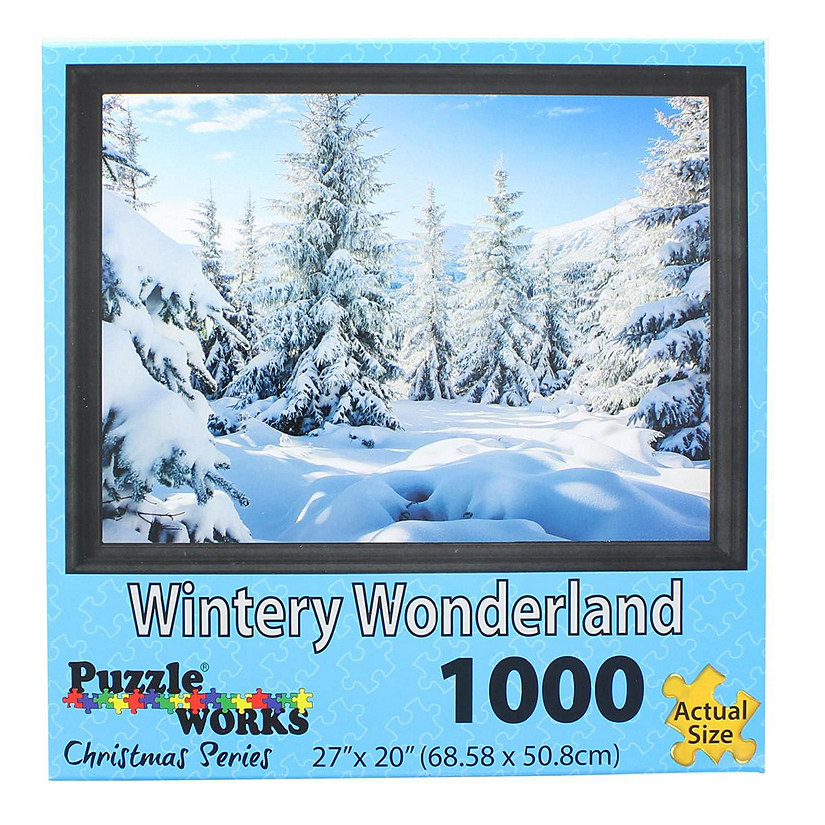 Wintery Wonderland 1000 Piece Jigsaw Puzzle Image