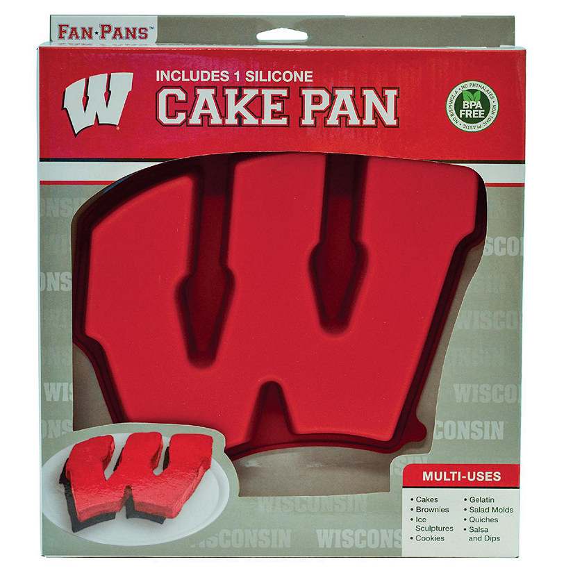 Wisconsin Badgers Cake Pan Image