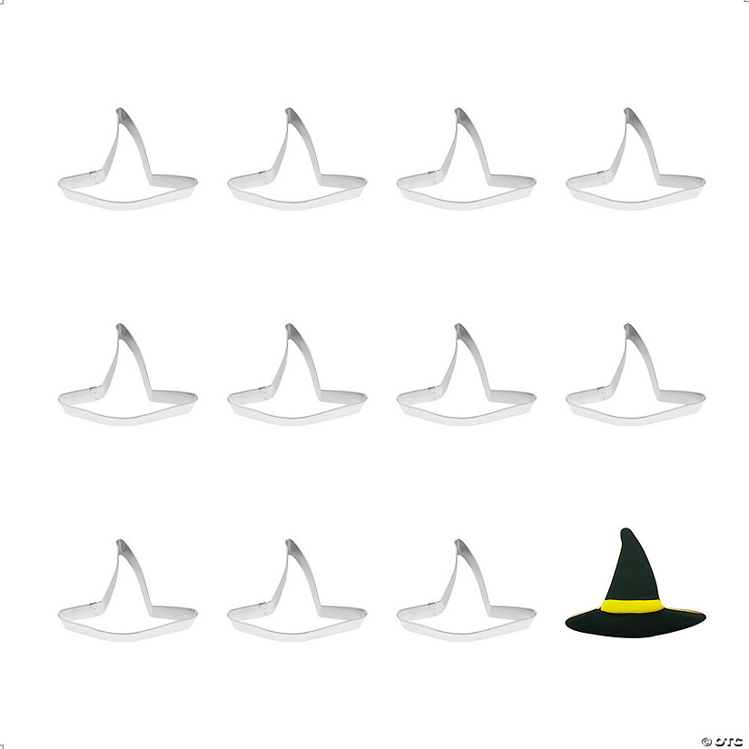 Witch Hat 4.5" Cookie Cutters Image