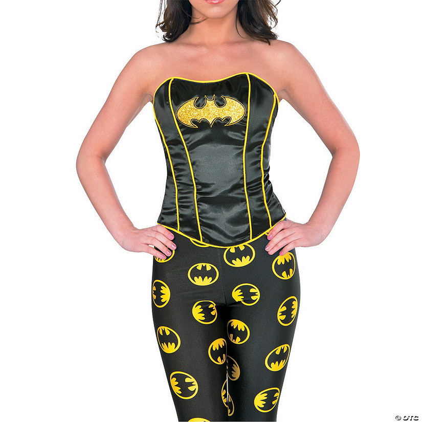 Women&#8217;s Corset Batgirl Costume Image