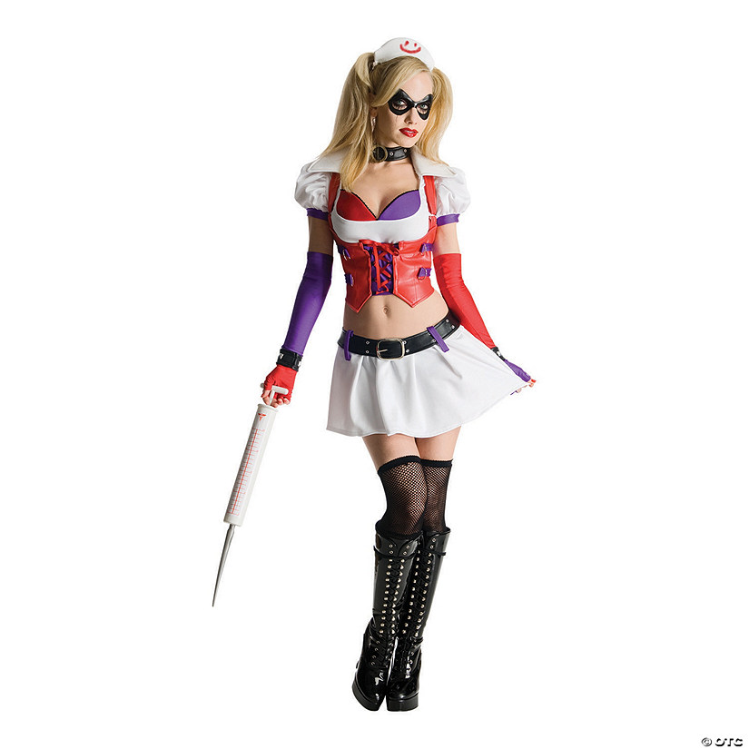Women&#8217;s Deluxe Harley Quinn Costume Image