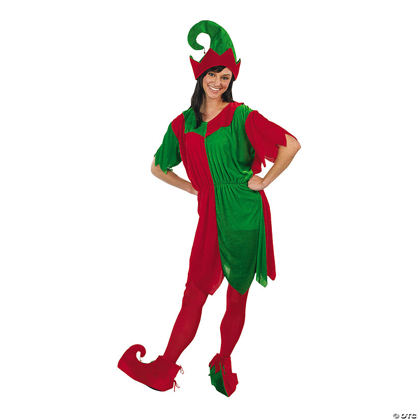 Women's Elf Costume - Standard Image