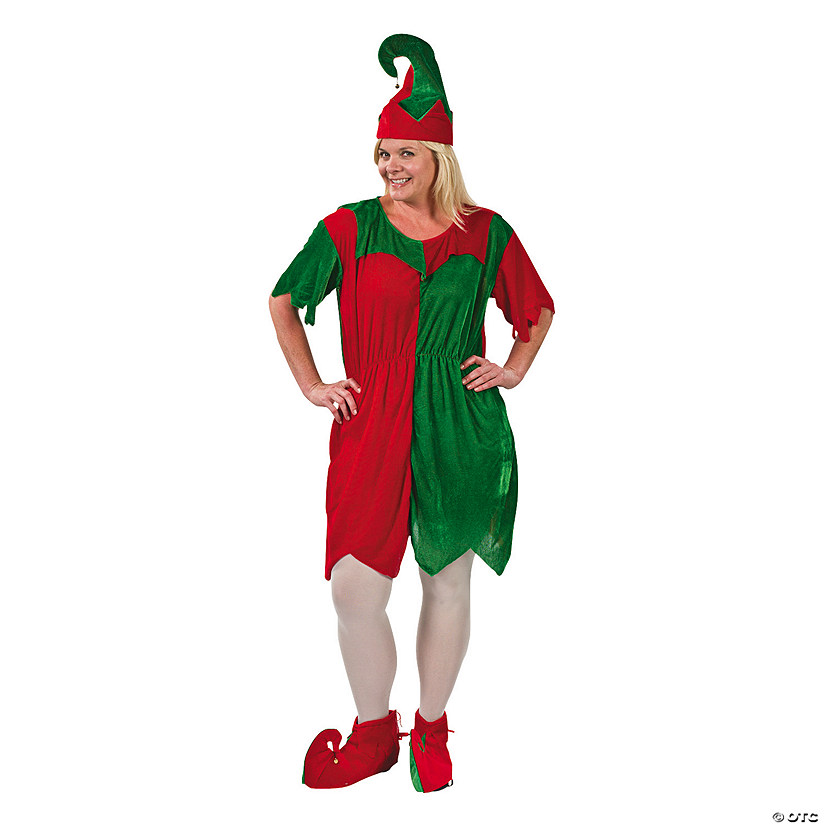 Women's Plus Size Elf Costume - XXL Image