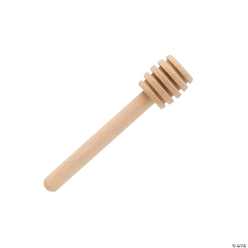 Wooden Honey Dipper Sticks - 12 Pc. Image