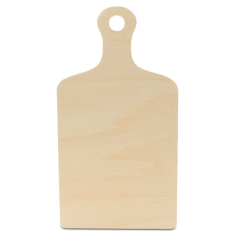 Woodpeckers Crafts, DIY Unfinished Wood 14" Cutting board Cutout Pack of 3 Image