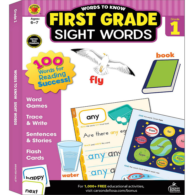Words to Know Sight Words, Grade 1 Image