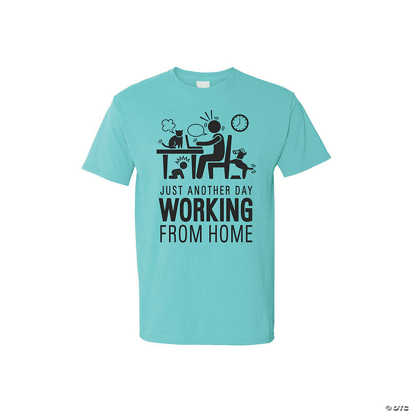 Work from Home Adult&#8217;s T-Shirt Image