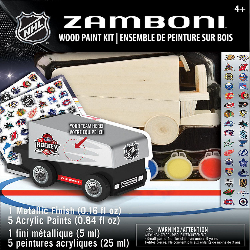 Works of Ahhh Craft Set - NHL Zamboni - Comes With Everything You Need! Image