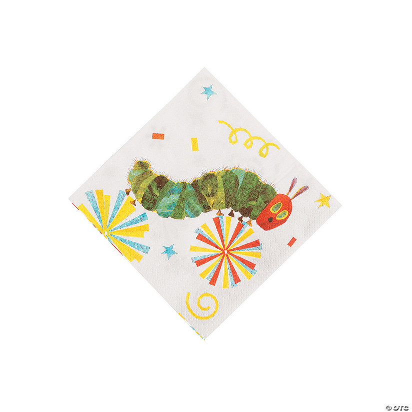 World of Eric Carle The Very Hungry Caterpillar&#8482; Beverage Napkins - 16 Pc. Image