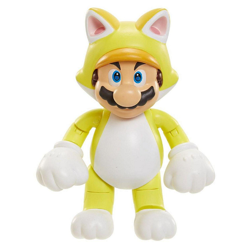 World of Nintendo 4" Figure: Cat Mario Image