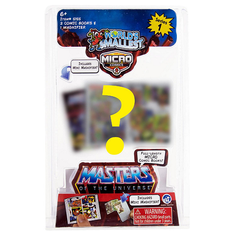 Worlds Smallest Masters of The Universe Micro Comics  One Random Image
