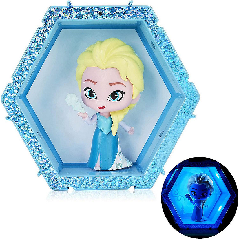 WOW Pods Disney Frozen Elsa Princess Swipe to Light Connect Figure Collectible Stuff! Image