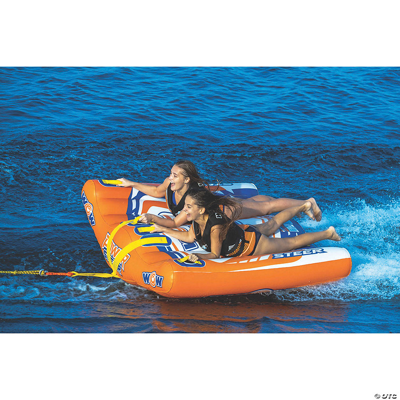 Wow Power Steer 2 Person Steerable Deck Tube Image