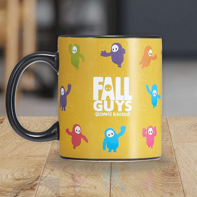 WOW! Stuff Fall Guys Ultimate Knockout Frenzy Heat Reveal Mug Coffee Cup Gaming Themed Image