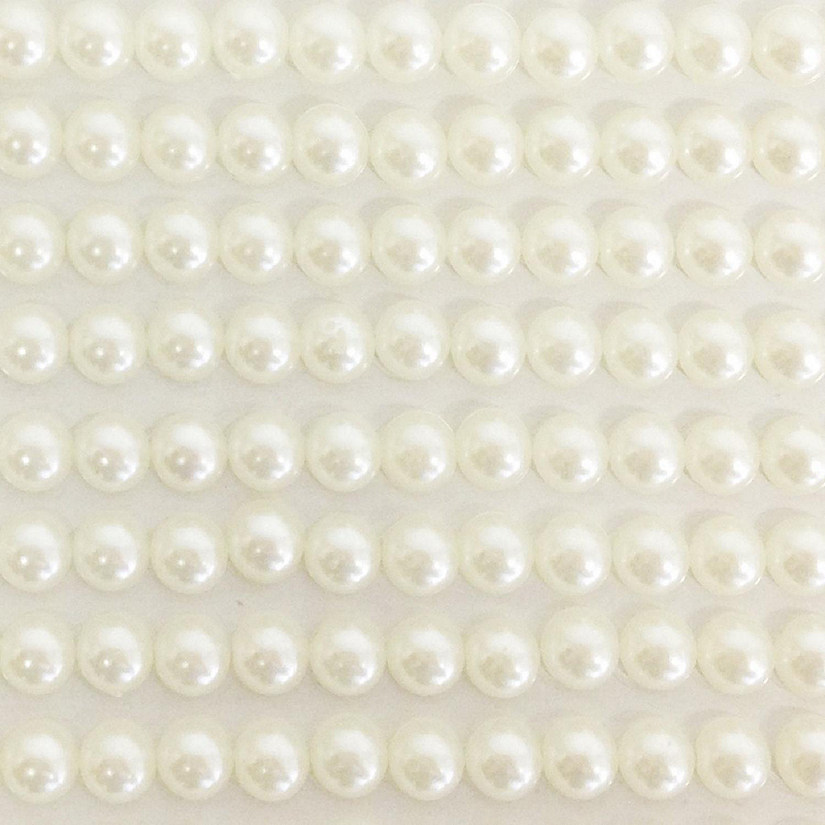 Wrapables 5mm Self Adhesive Pearl Stickers, 765pcs Image