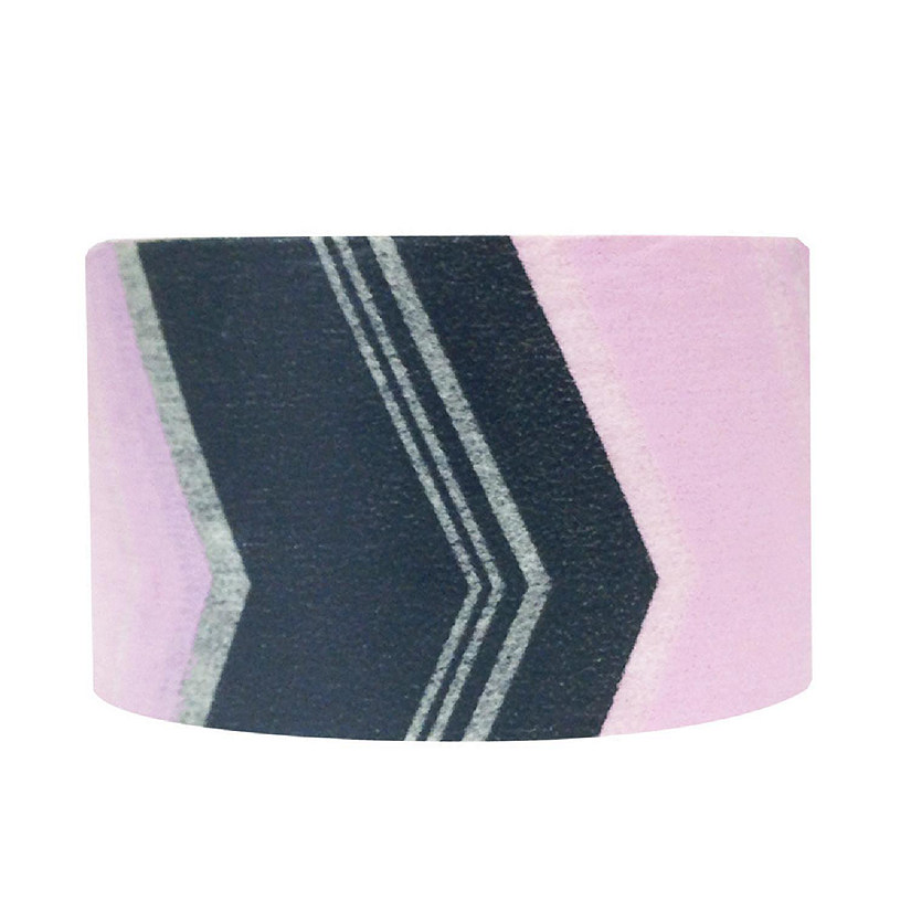 Wrapables Block Motif Washi Masking Tape, Navy & Pink Arrow Image