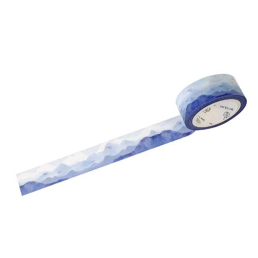 Wrapables&#174; Scenic Nature Washi Masking Tape, Blue Mountains Image