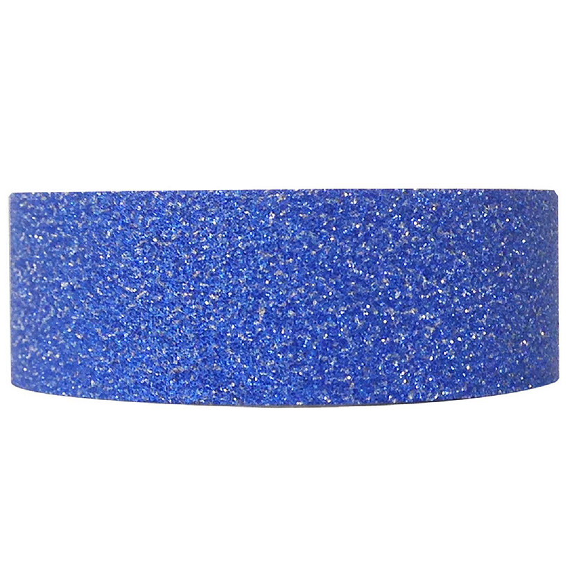 Wrapables Shimmer Washi Masking Tape, Blue Image