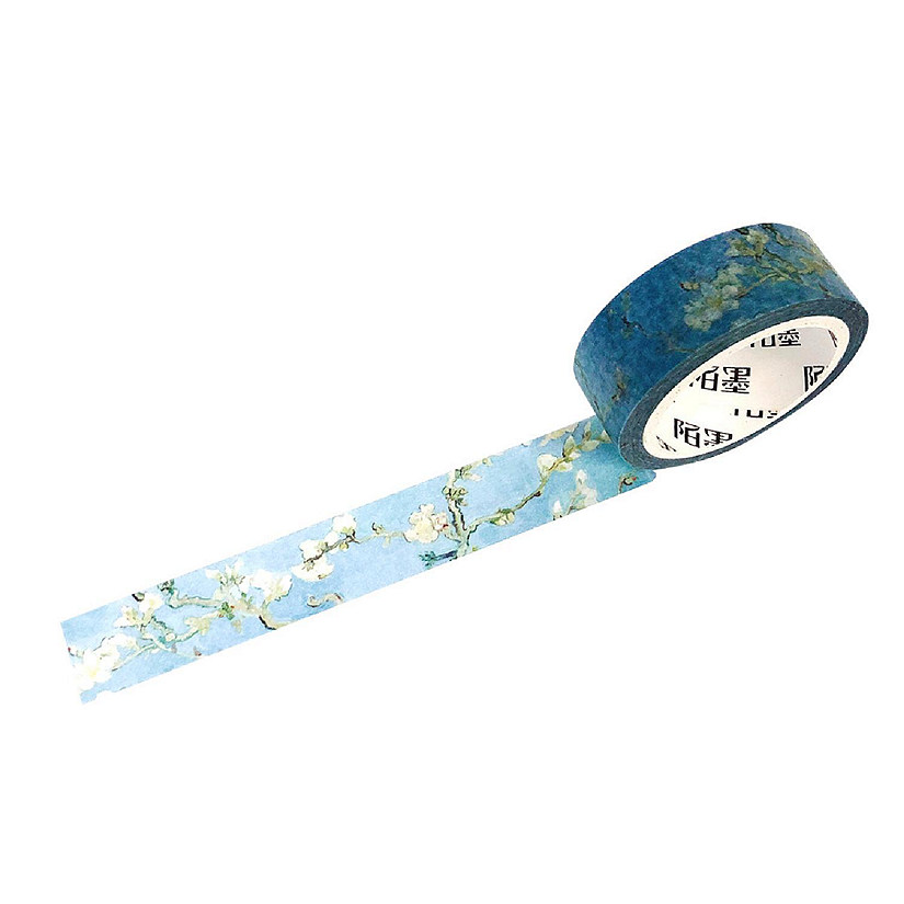 Wrapables&#174; Van Gogh Inspired Washi Masking Tape, Almond Blossoms Image