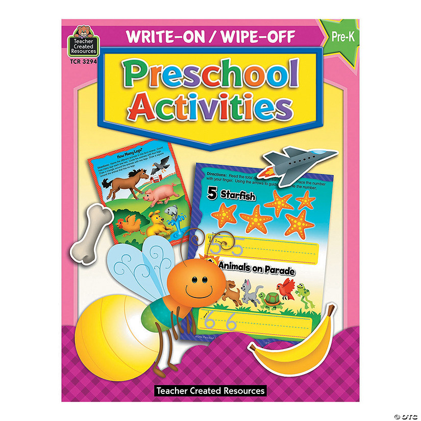 Write On, Wipe Off Preschool Activities Image