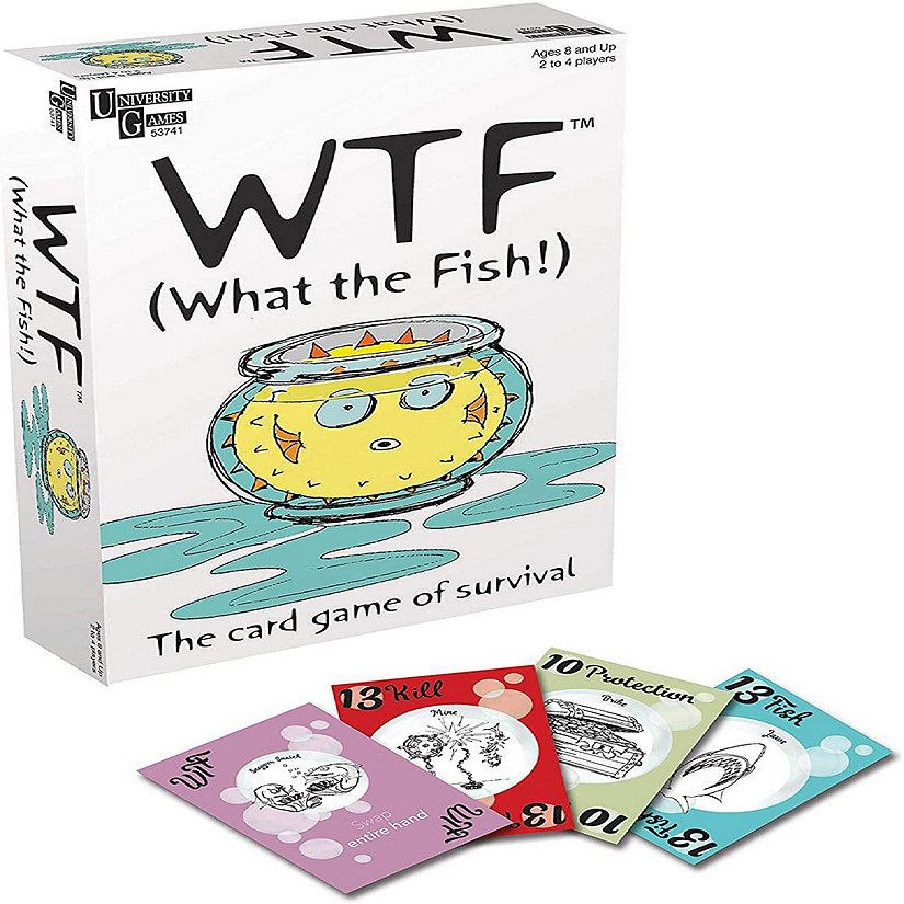 WTF (What the Fish!) Card Game  For 2-4 Players Image