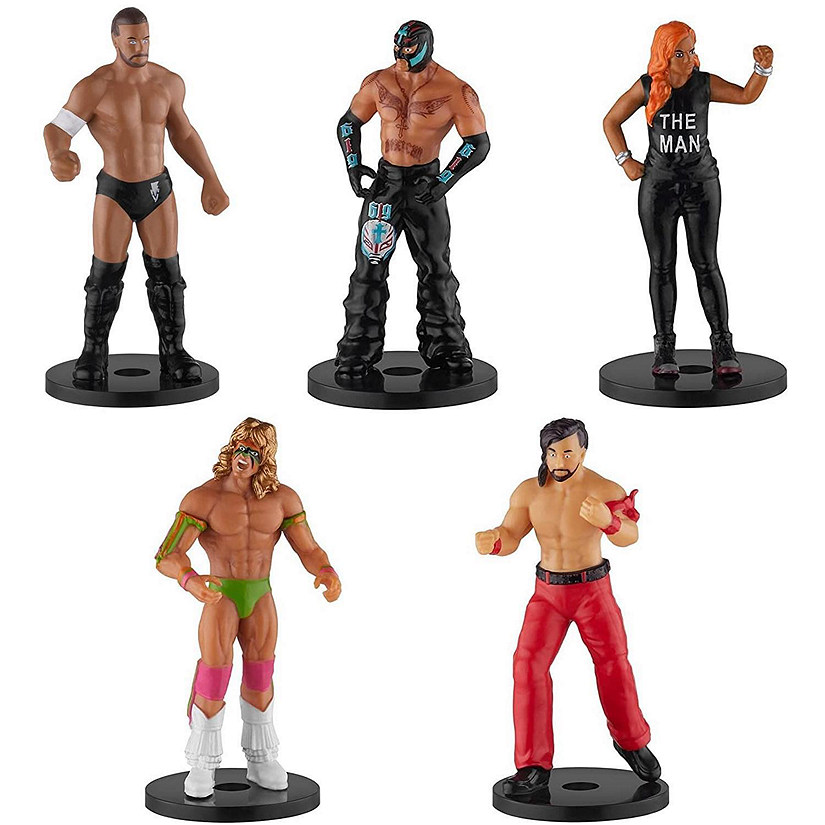 WWE Superstar Pencil Toppers 5pk Party Image
