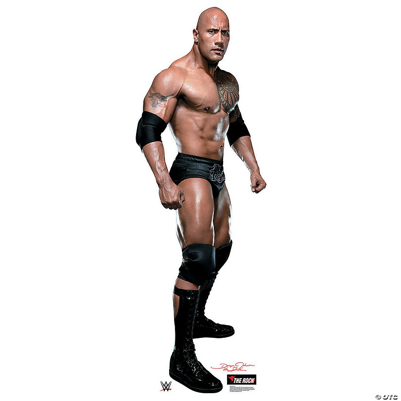WWE The Rock Stand-Up Image