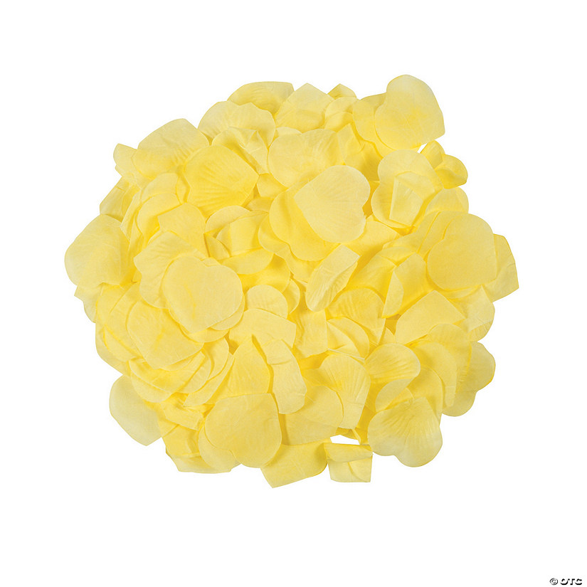 Yellow Rose Petals Image