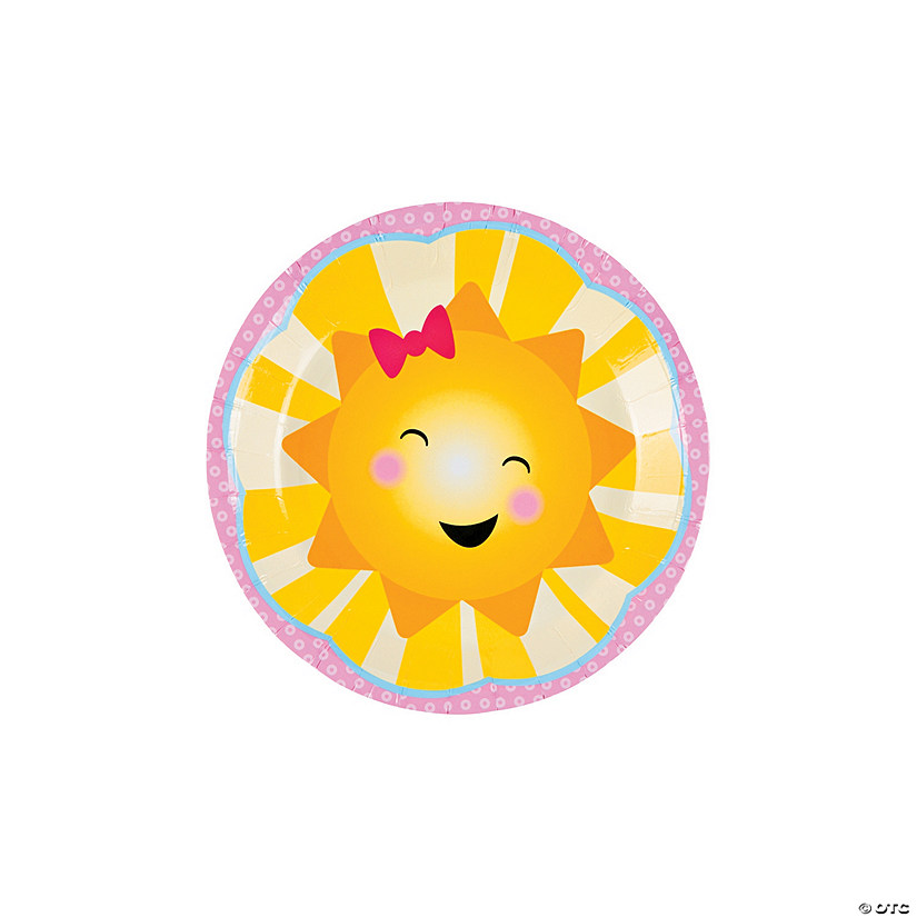 You Are My Sunshine Party Paper Dessert Plates - 8 Ct. Image