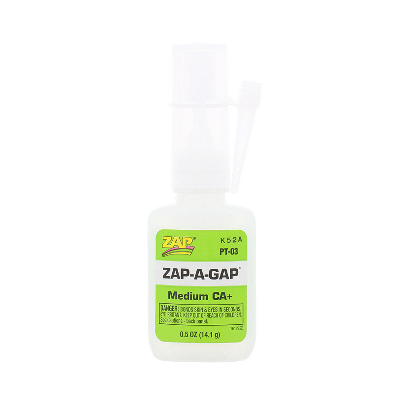 Zap-A-Gap CA Plus Adhesive, .5 oz. Image