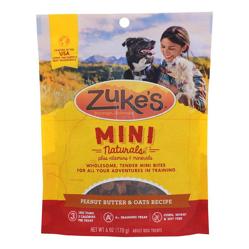 Zuke's - Mini Natural Peanut Butter - Case of 12-6 OZ Image