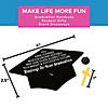1/2" x 1" Graduation Metal Cross Pins with Mortarboard Card for 12 Image 2