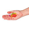 1" (25mm) Neon Colors Ball & Jacks Classic Party Games - 12 Pc. Image 1