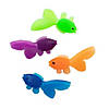 1 3/4" Bulk 144 Pc. Mini Bright Green, Purple, Orange & Blue Goldfish Image 1