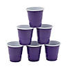1.5 oz. Bulk 50 Ct. Purple Party Cup Disposable Plastic Shot Glasses Image 1