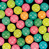 1" Bulk 144  Pc. Mini Neon Colors Glow-in-the-Dark Bouncy Balls Image 3