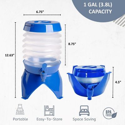 1 Gallon Collapsible Beverage Dispenser Image 2