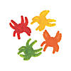 1 Lb. Red, Orange, Yellow & Green Tarantulas Gummy Candy - 46 Pc. Image 1
