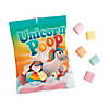 1 lb. Unicorn Poop Marshmallow Candy Fun Packs Assortment - 57 Pc. Image 1