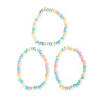 10 1/2" Stretchable Multicolor Fruit Hard Candy Necklaces - 24 Pc. Image 1