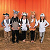 10 Pc. Nativity Costume Animal Slip-On Vest & Hat Sets for 5 Image 1